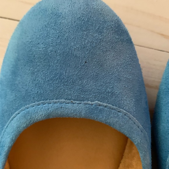 Naturalizer Brittany,Admiral Blue suede flats 7.5 - Picture 5 of 7